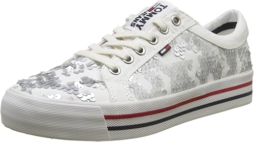 tommy hilfiger white tj low cut sneaker trainers