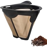 Reusable Coffee Filters Replacement Parts for Ninja Coffee Bar CF09X Series Permanent Coffee Filters Compatible with All CF09X Models (1 Pack)