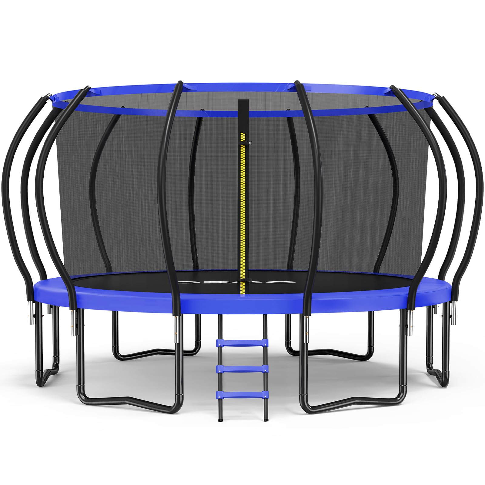 ORCC Kids Trampoline, 1200LBS Weight Capacity Outdoor Trampoline 16 15 14 12 10 8FT Yard Trampolines for Kids Adults