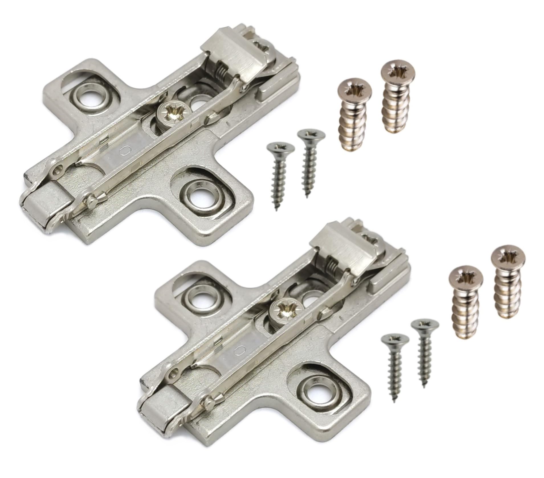 GAMOBIFER Base for Salice Hinges with Quick Release and Quick Release Cross, H00, Metal, Untreated — image 1