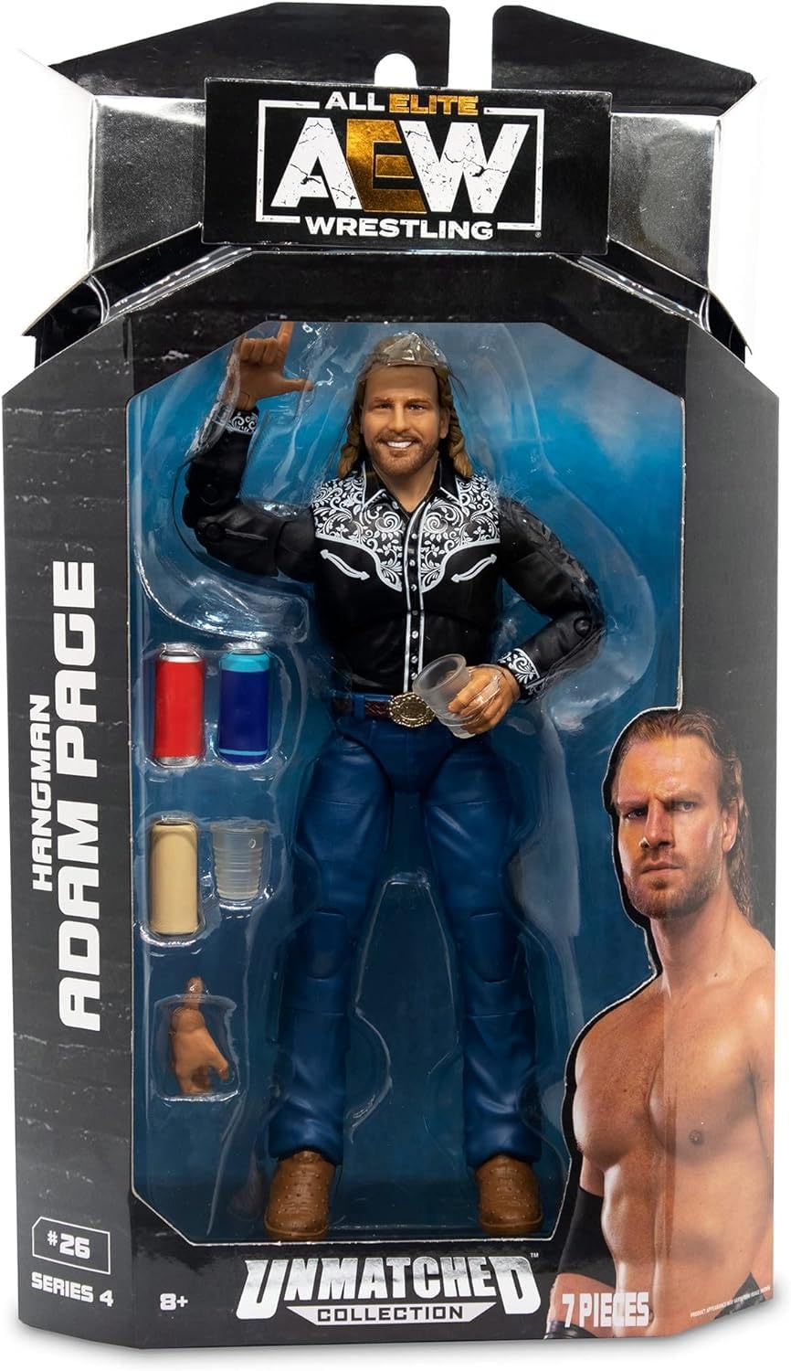 Ringside Adam Page - AEW Unmatched Series 4 Toy Wrestling Figure