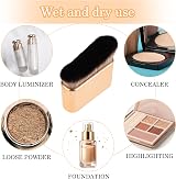 DIVINA VITAE Self Tan Brush Rose Gold Soft Body Makeup Brush 7.6x6.8cm view 4
