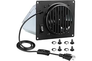 Saillong Vent Blower Fan Kit, Wall Heater Fan Accessory Kit Replacement Compatible with Mr. Heater, Dyna Glo, Comfort Glow, Glo Warm Propane Natural Gas Wall Heating Motor