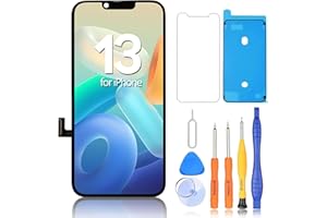 Ayake for iPhone 13 Screen Replacement, LCD Display and Touch Digitizer Screen 6.1-inch True Tone Programmable Face ID Remains A2633 A2482 A2631 A2634