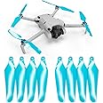 Master Airscrew Super Stealth Propellers for DJI Mini 4 Pro & Mini 3 Pro - Blue, 4 propellers in Set