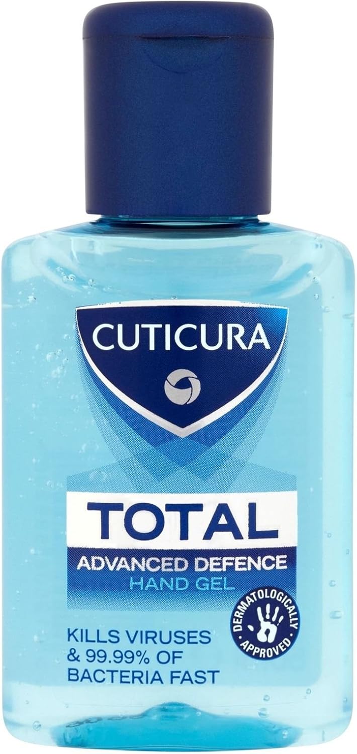 Cuticura Total Antibacterial Hand Gel 50 ml, Pack of 6 Amazon.co.uk