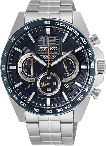 Seiko Reloj Analógico para Hombre de Cuarzo con Correa en ...