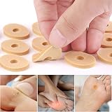 jeufun 60pcs Corn Cushions Self Adhesive Toe Pads Foot Care Callus Oval view 5