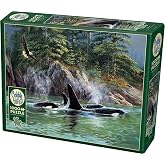 Cobble Hill 1000 Piece Puzzle - Orcas - Sample Poster Included