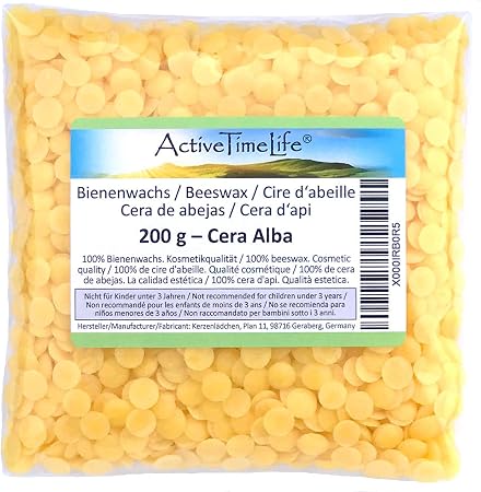 Bienenwachs Pastillen (500g) – 100% Rein, Gelb, Für Naturkosmetik, Kerzen & Wachstücher
