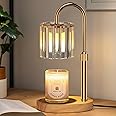 Lukasa Candle Warmer Lamp, with Timer Dimmer Adjustable Height, Birthday Gifts for Women, for Mom, House Warming Gift New Home, Wax Melt Warmer for Scented Jar Candles, with 2 Bulbs