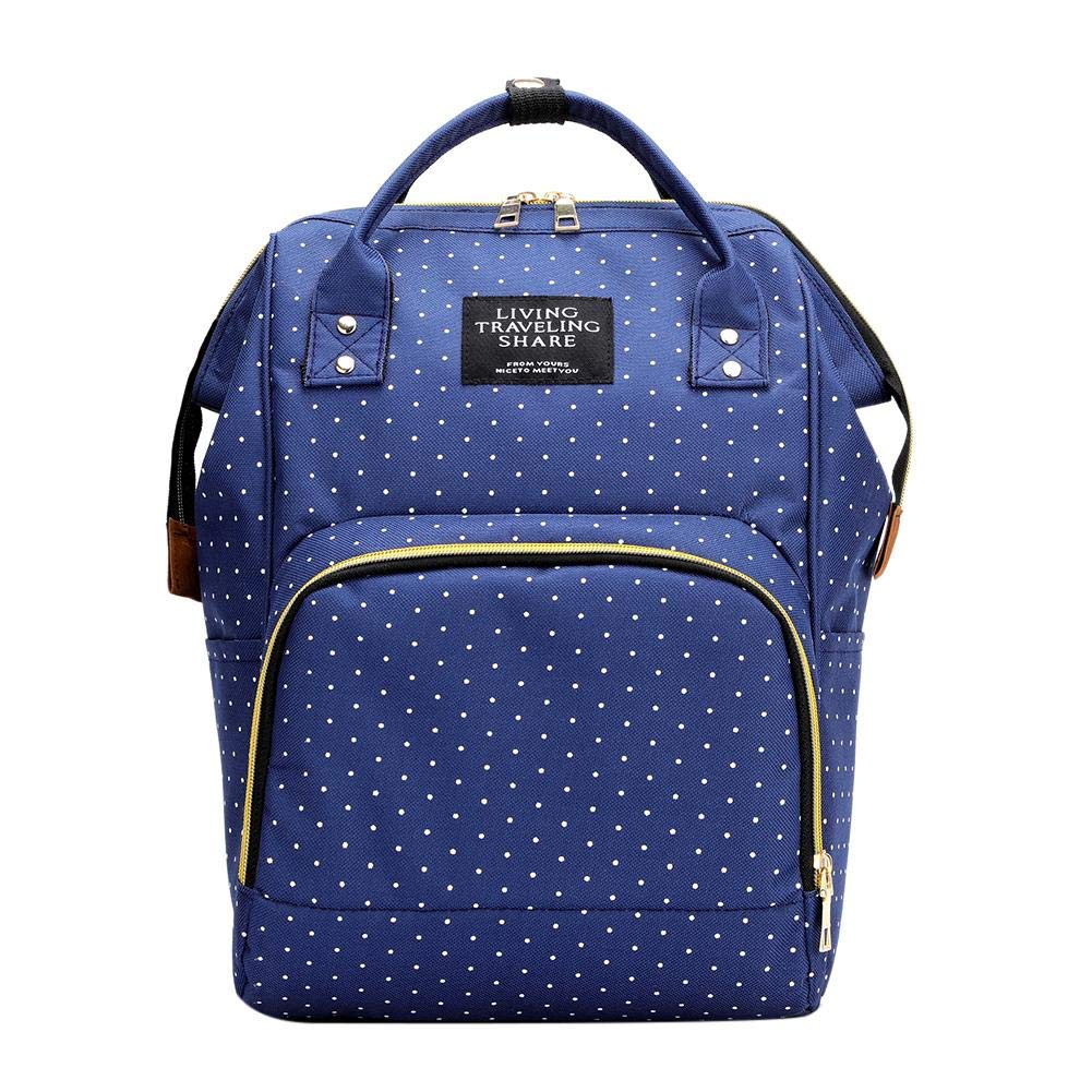 Borse fasciatoio Domybest Zaino Mamma Neonato Fasciatoio Bambino Stampa a  Pois Borsa per Pannolini in Nylon Zaino Fasciatoio Multifunzionale da  Viaggio urban-earth.co.uk