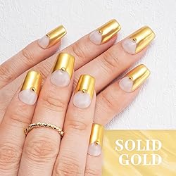 PrettyDiva Nail Powder Gold Chrome Nail Powder
