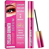 Sobetuar Eyelash Growth Serum - Volumizing Lash Serum for Longer & Thicker Lashes - Natural, Vegan & Gentle (5 mL)