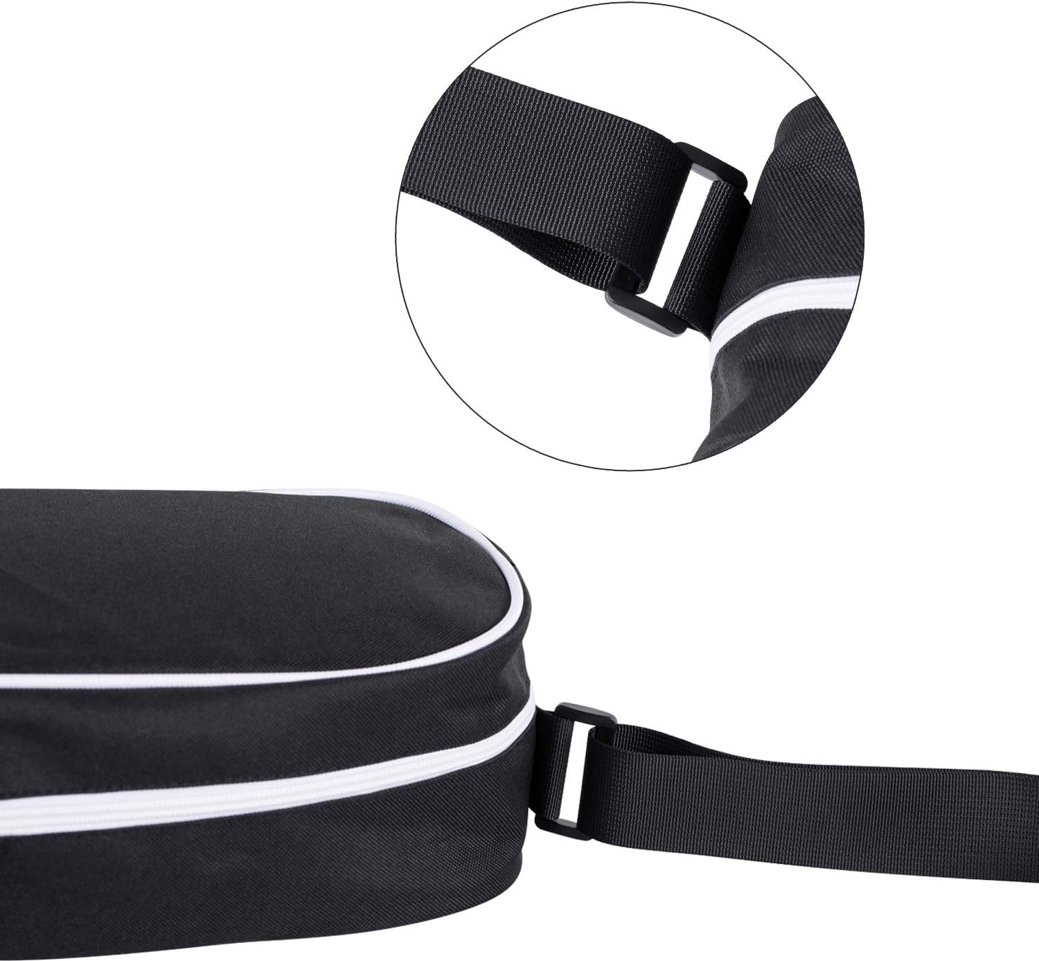 Himal 3 Racquet Tennis-Bag Premium Tennis-Racket-Bag with Protective Pad, Professional or Beginner Tennis Players, Lightweight Tennis Bag for All Ages, Black : Sports & Outdoors