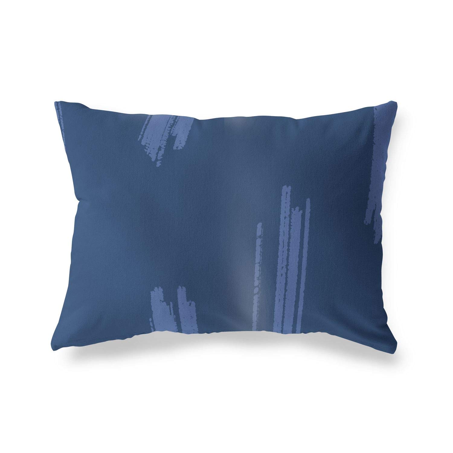 BonaMaison Decorative Cushion Cover, Blue Throw Pillow Covers, Home Decorative Pillowcases for Livingroom, Sofa, Bedroom, Size: 45X60 Cm - Designed and Manufactured in Turkey