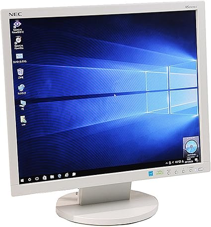 Amazon 中古ディスプレイ ケーブル付属 Nec As192m C 19インチ スクエア 液晶モニター 1280 1024 Sxga Vga Dvi スピーカー内蔵 Nec パソコン 周辺機器 通販