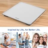 HOMEBUDS Bathroom Scales, 0.1 lb/0.05 kg, 28 st/400 lb/182 kg, LED view 6
