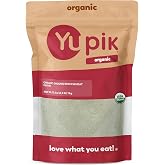 Yupik Organic Ground Buckwheat Flour 2.2 lb (35.2 oz), USDA Certified, Gluten-Free, Raw, Vegan, Kosher, Non-GMO, Finely Ground, Ideal for Baking, Batters, &amp; Cooking