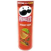 Pringles Street Taco Potato Chips 5.5oz - 1 can