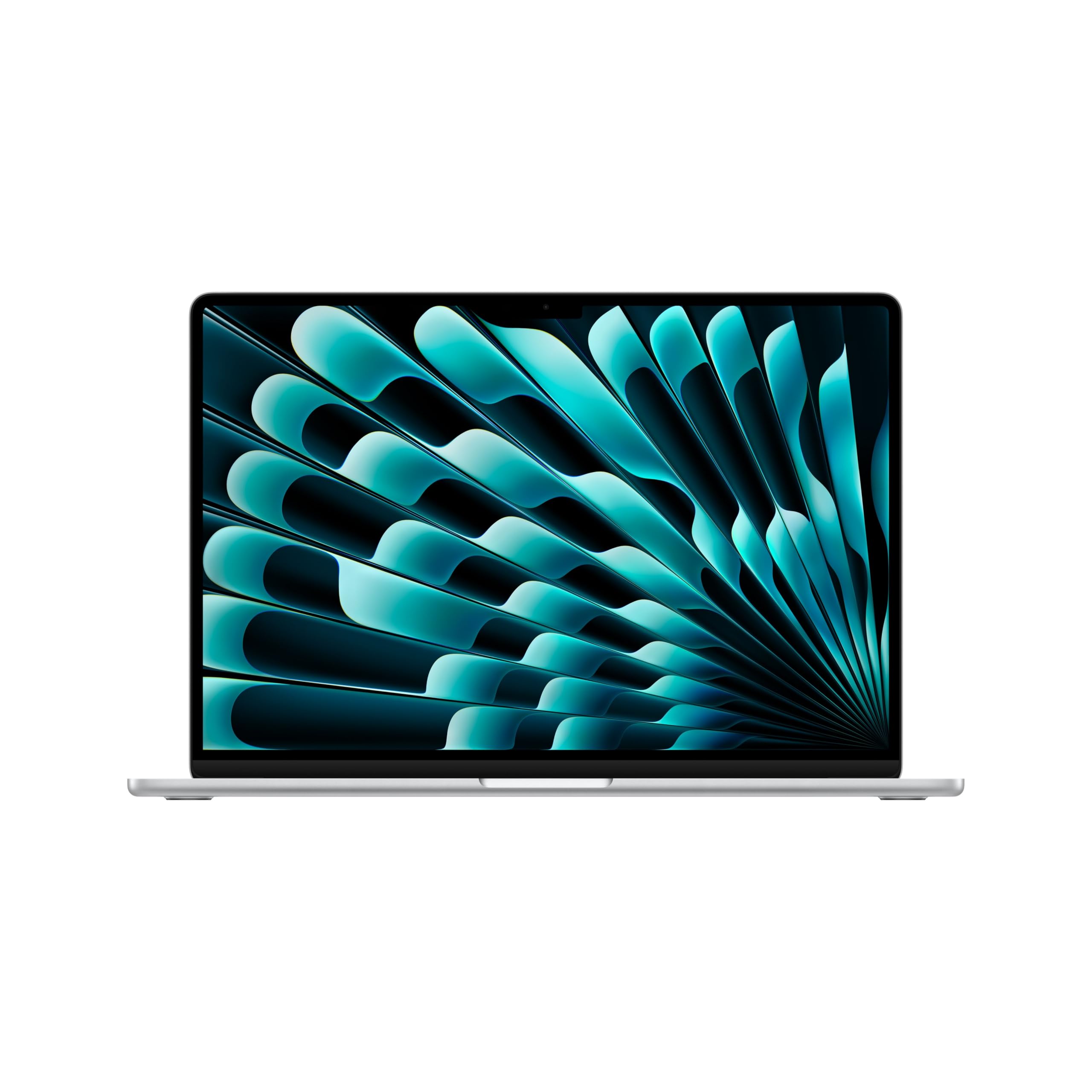 Apple 2026 MacBook Air 15-inch Laptop with M5 chip: Built for AI, 15.3-inch Liquid Retina Display, 16GB Unified Memory, 512GB SSD, 12MP Center Stage Camera, Touch ID, Wi-Fi 7; Silver
