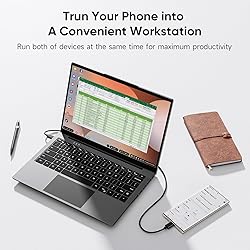 Portable Monitor with Keyboard, 14.1Inch Lapdock