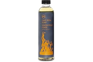 Outset Cast Iron Soap, 100% Natural Cast Iron Cleaner and Rust Remover, 8 Ounces