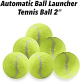 Pet Prime Dog Tennis Balls 2in 6ct for Ball Launcher Green Non-Toxic view 2