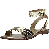 Franco Sarto womens Greene Ankle Strap Flat SandalsFlat Sandal