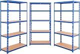 BiGDUG Heavy Duty Garage Shelving Unit 3 Bay 179x90x45 cm 1000 kg Bay view 5