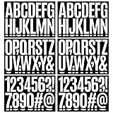 3 Inch Letters Stickers 192 Pcs Vinyl Alphabets