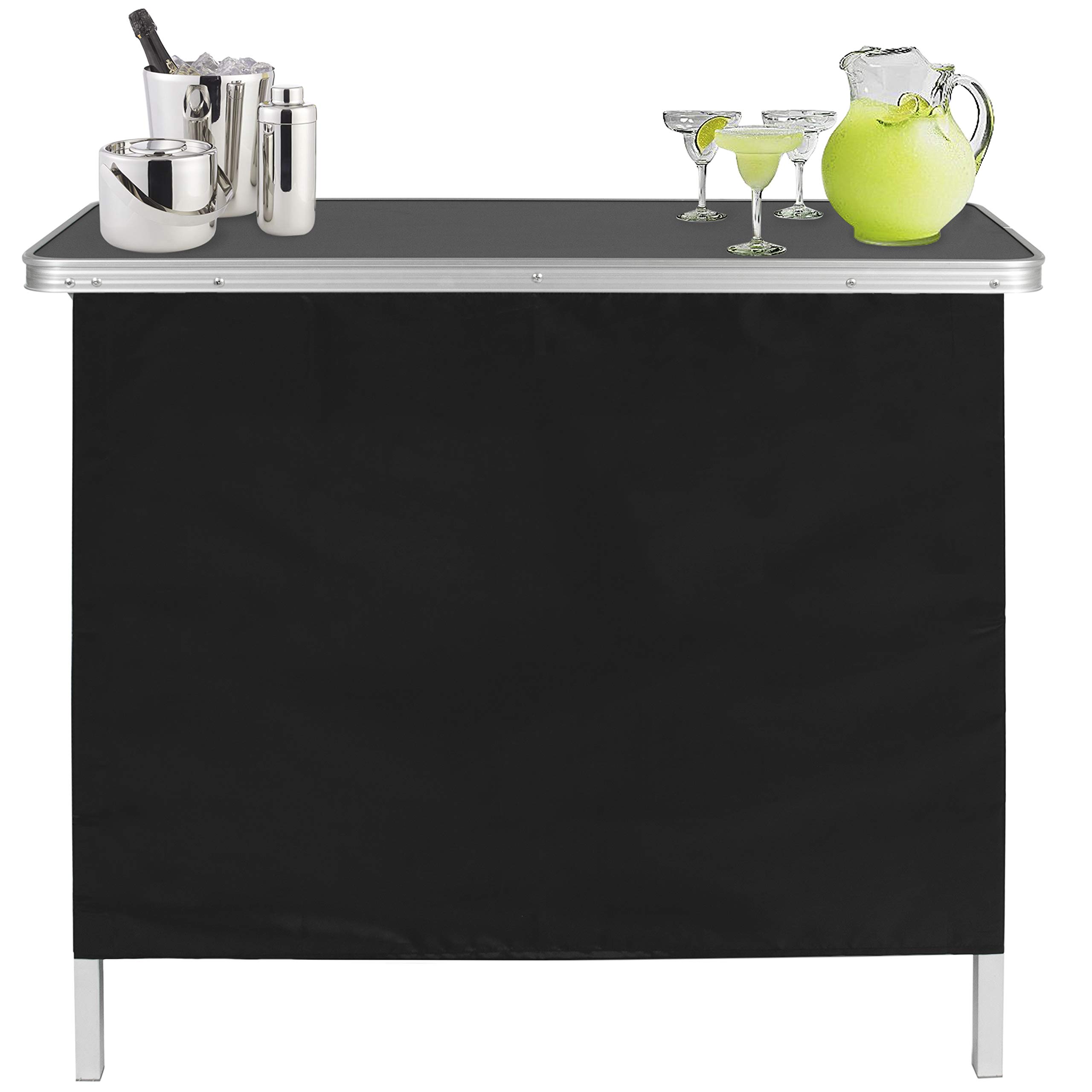 Best Choice Products Portable High Top Pop Up Bar Table W