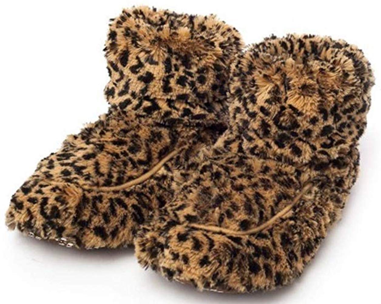 Warmies Cozy felpa Zapatillas de Snow Leopard Fur - Microondas ...