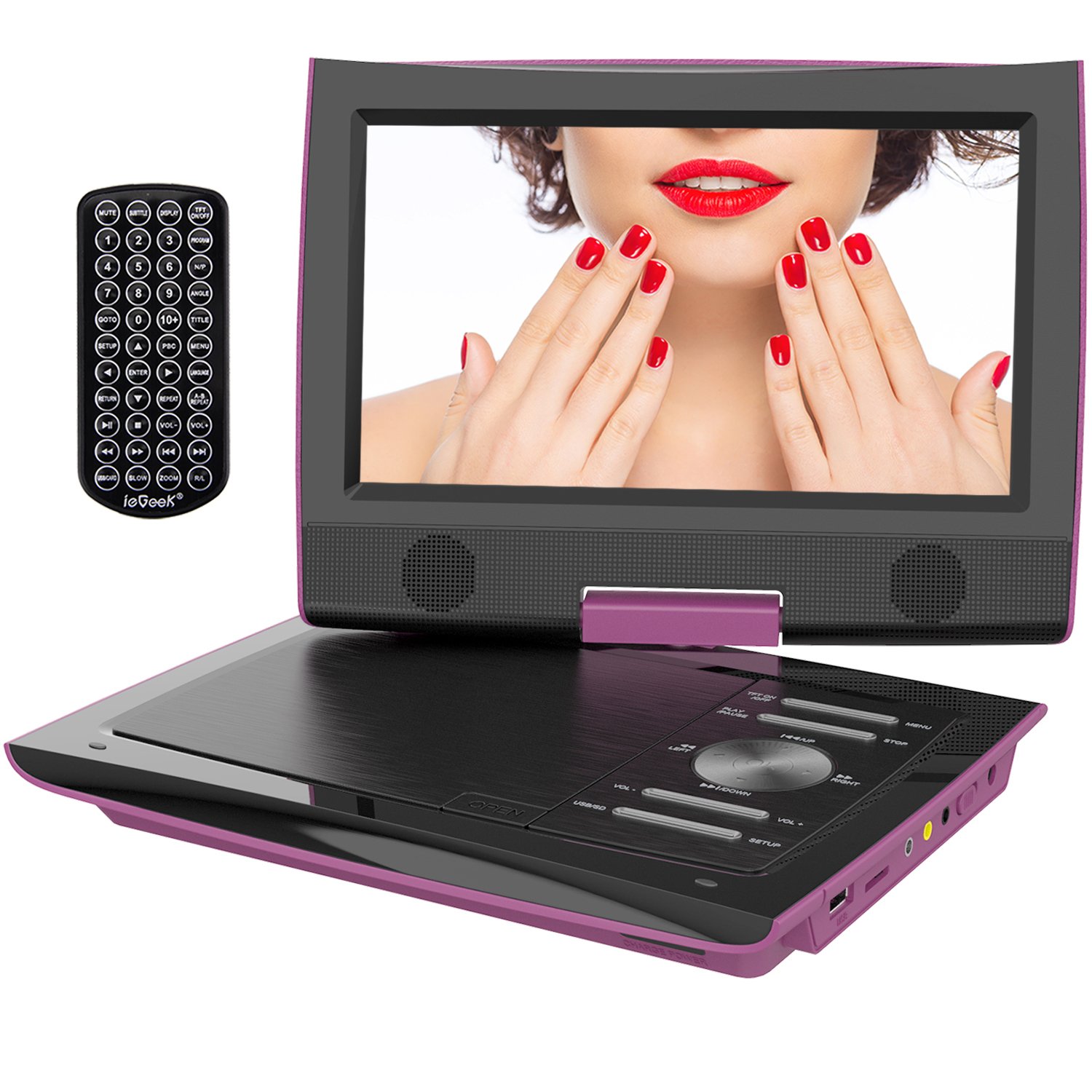ieGeek 11" Portable DVD Player with Swivel Higher Amazon.co.uk