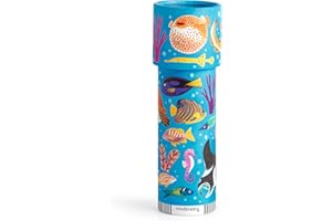 Mudpuppy Under The Sea – Kaleidoscope with Illustrations of Ocean Creatures for Children Ages 3 and Up