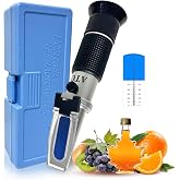 0-90% Brix Refractometer for Honey, Maple Syrup, Jam &amp; Juice | High-accuracy 0-90% Brix sugar content tester with ATC. Pre-calibrated for honey, maple syrup, jam, juice &amp; beverages.