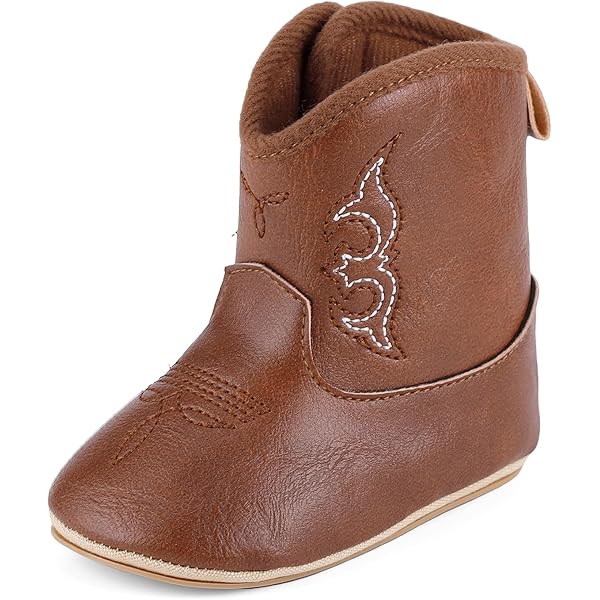 Purepips Baby Girls Cowboy Boots Western Boots Toddler Cowboy