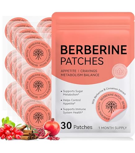 Amazon.com: Arkture Berberine Patches for Women and Men, with