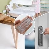 SZCXDKJ 5 Pack Clear Rubber Anti Slip Door Wedge Stop Floor Patio view 4