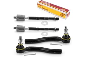 Metrix Premium Chassis Parts - 4 PC Inner & Outer Tie Rod End Kit Fits 2007-2012 Lexus ES350, 2007-2011 Toyota Camry, 2005-2012 Toyota Avalon, Replacement EV800085, ES80603, ES80602, Made in Europe