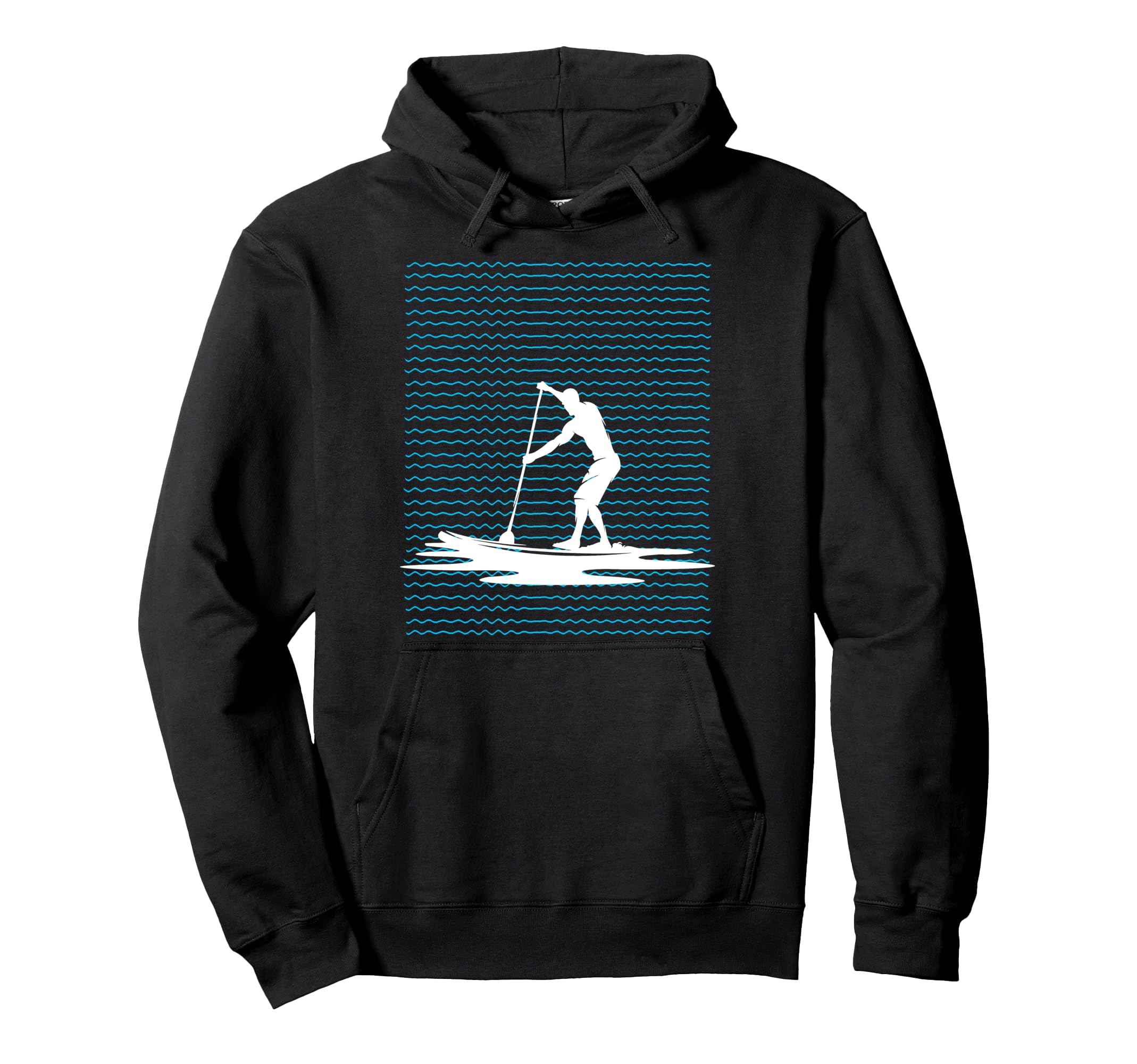 Stand Up Paddler Paddleboard Sports Paddleboarding SUP Pullover Hoodie