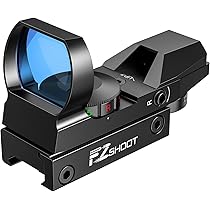 Amazon.com : EZshoot Red Green Dot Gun Sight Scope Reflex