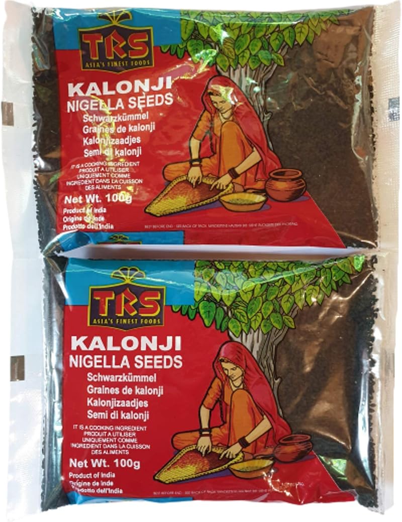 TRS Kalonji Black Onion Seed Nigella 100g Bag