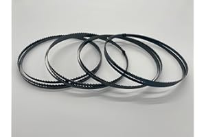 AYAO 56 1/8 inch Bandsaw Blades Assortment (6TPI, 8TPI, 10TPI, 12TPI) for for Delta 28-180 and 28-185 8" Band Saws, 4PK