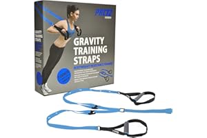 IBF Iron Body Fitness Suspension Trainer System for Full Body Workouts, Suspension Straps are Perfect for Indoor and Outdoor,