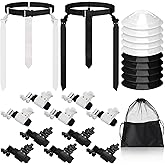 Wettarn 10/16 Player Flag Football Belts Adjustable Flag Football Set with Cones Bag for Youth Adults Kids Training Sport