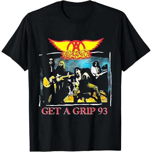 Amazon.com: Aerosmith Amazon Exclusive - Get A Grip 1994 Tour T
