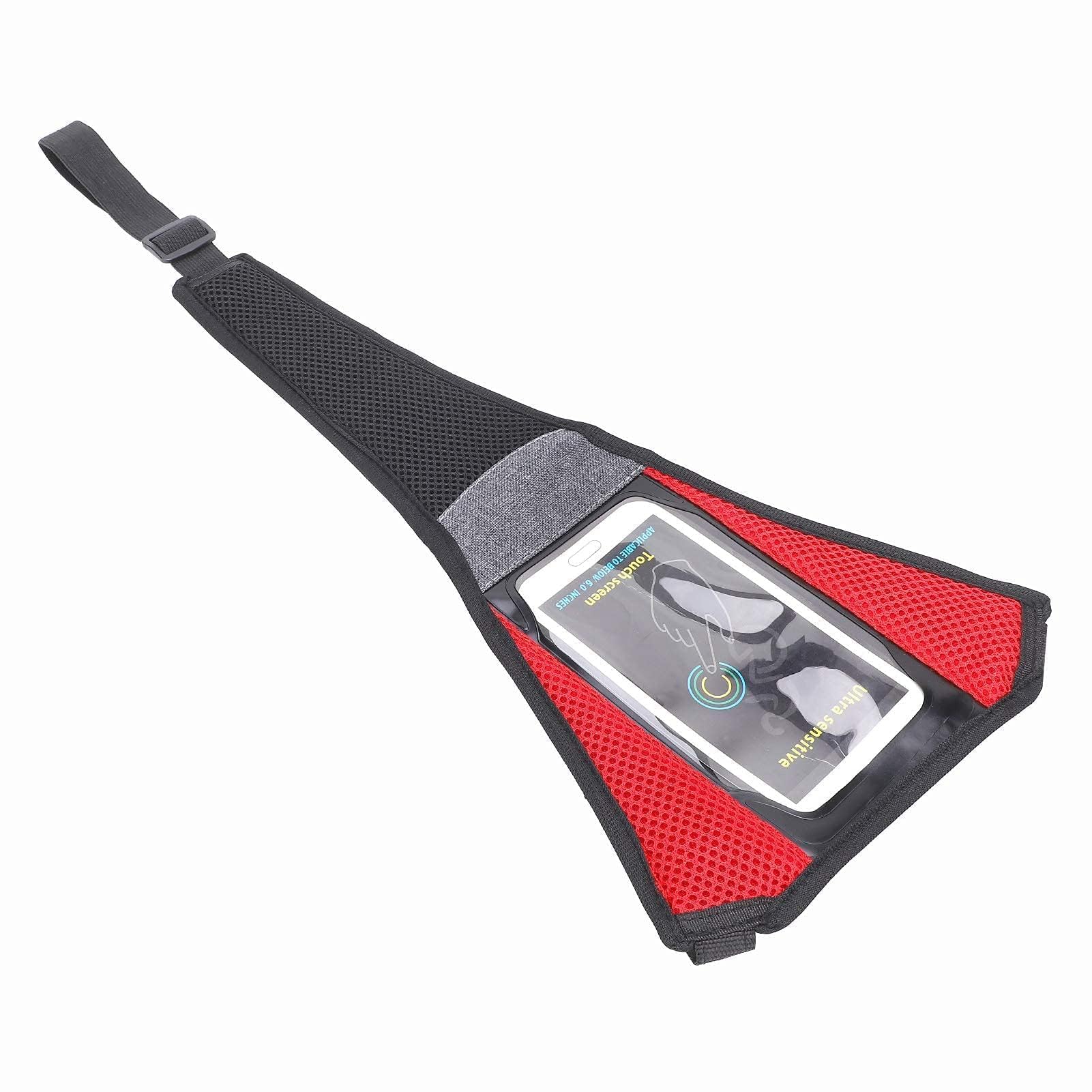 Bike Sweat Guard, Sweat Cover for Bike, Bike Sweat Net, Sweat Catcher, Sweat Bike Protector, Bike Frame Sweat with Phone Pouch for Bicycle Trainer Indoor Cycling Training