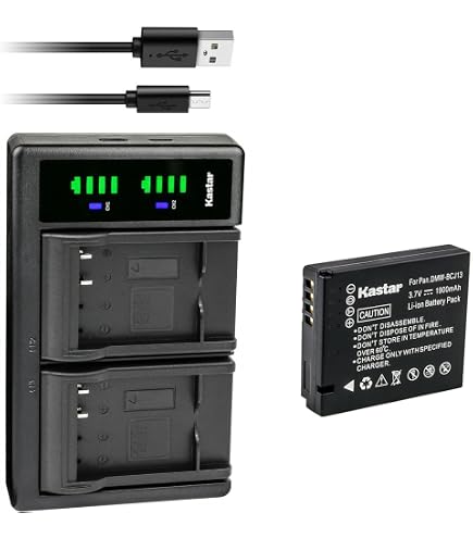 thumbnail interactive-video image 1 of Kastar 1900mAh Replacement Battery For Panasonic DMW-BCJ13 – Fits Lumix DMC-LX7 1 of 6
