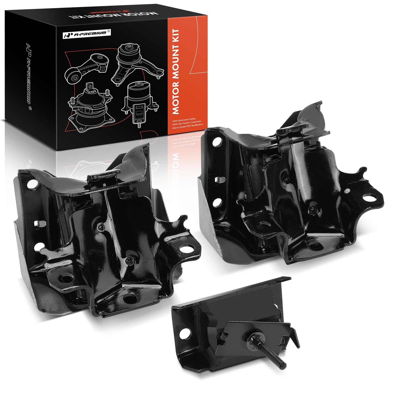 Photo 1 of A-Premium 3PCS Engine Motor Mount and Transmission Mount Set Compatible with Chevrolet Express 1500 2500 3500 4500 & GMC Savana 1500 2500 3500 4500, 4.8L 5.3L 6.0L, Automatic Transmission